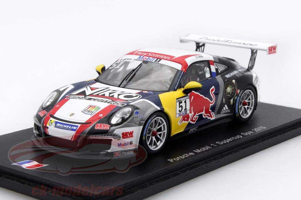 Porsche Mobil 1 #51 Supercup Spa 2015 Loeb 1:43 Spark