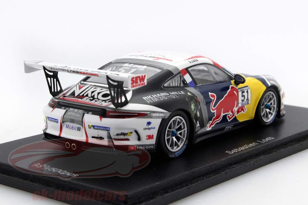 Porsche Mobil 1 #51 Supercup Spa 2015 Loeb 1:43 Spark