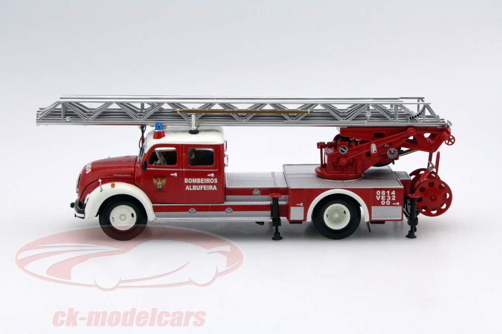 Magirus Deutz S 6500 DL30 vigili del fuoco Portogallo rosso 1:43 Minichamps