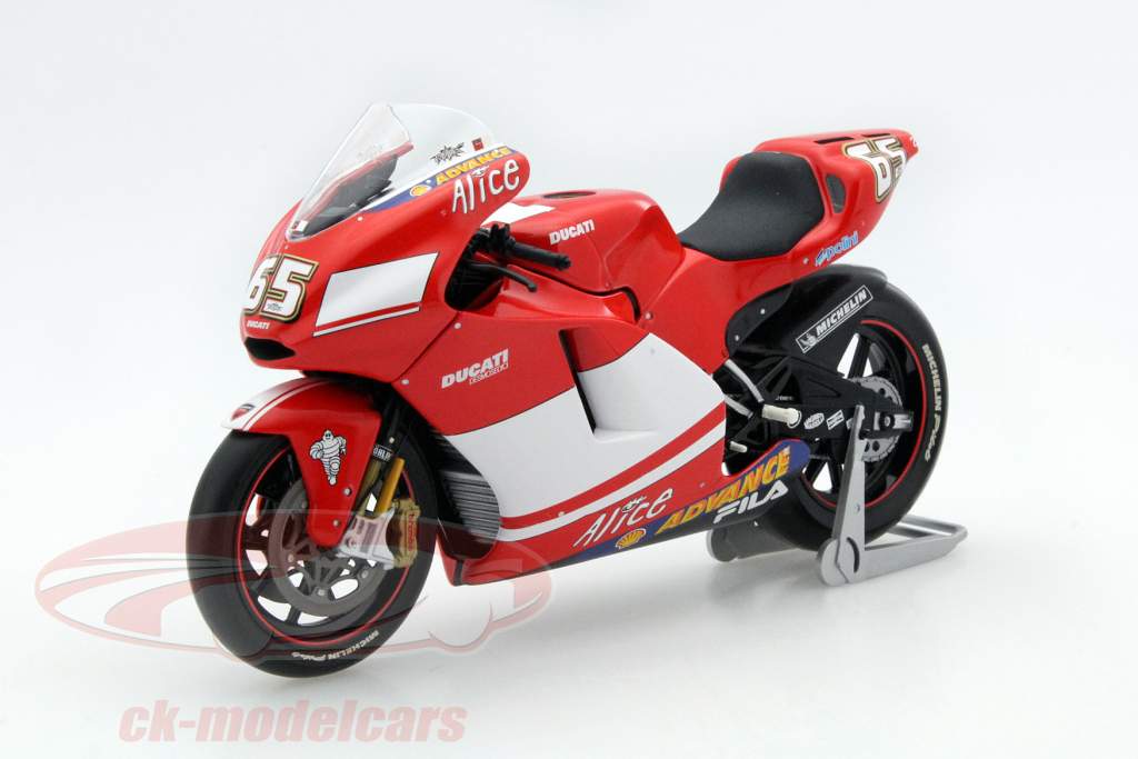 Ducati Desmosedici #65 MotoGP 2004 Loris Capirossi 1:12 Minichamps