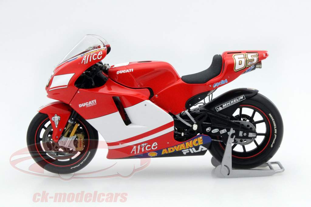 Ducati Desmosedici #65 MotoGP 2004 Loris Capirossi 1:12 Minichamps