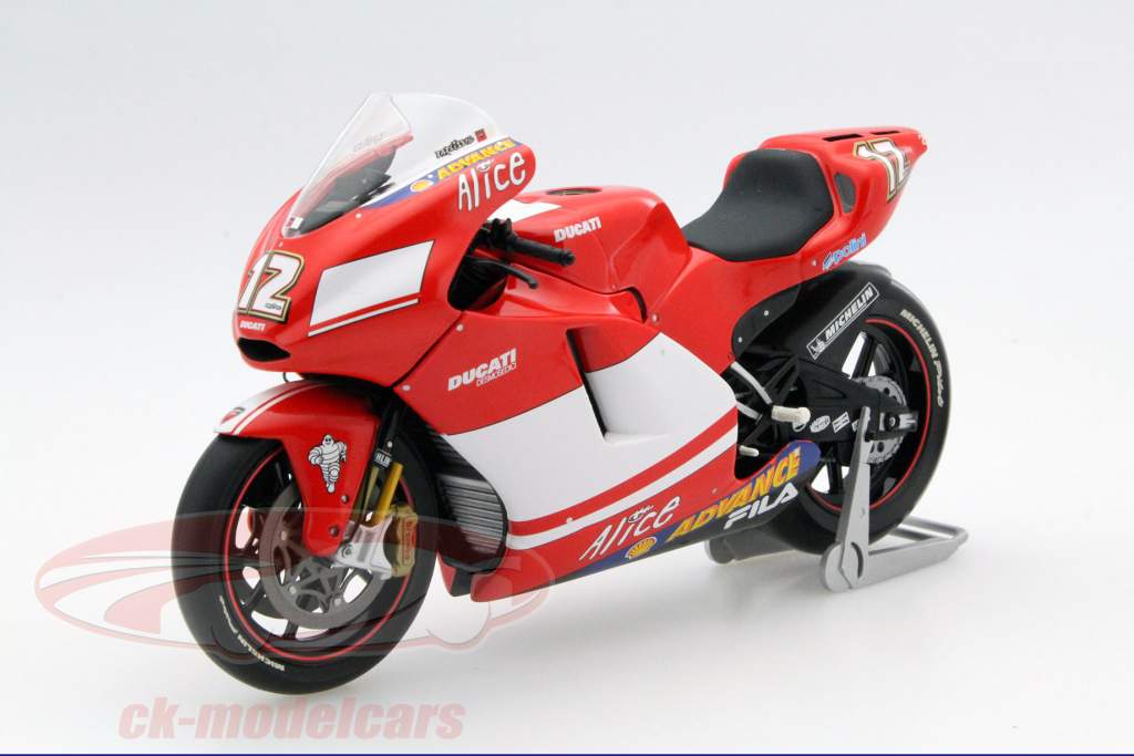 Ducati Desmosedici #12 MotoGP 2004 Troy Bayliss 1:12 Minichamps