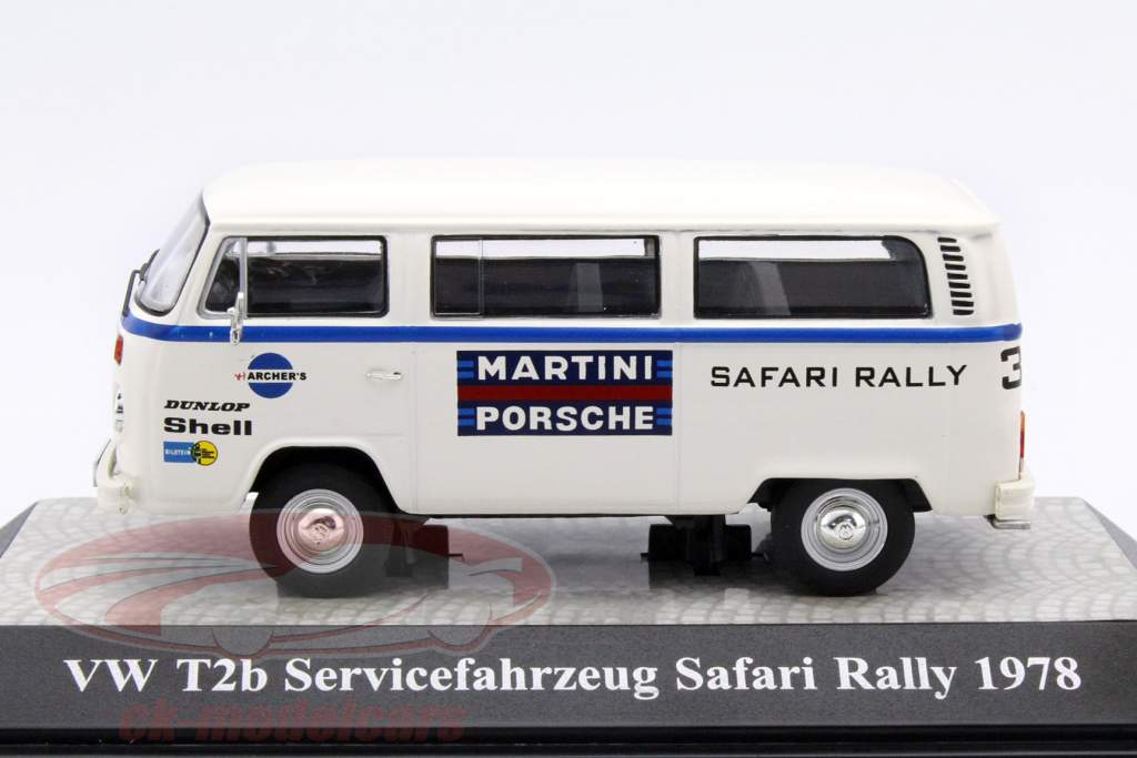 Volkswagen VW T2b Bus vehículo de servicio Rallye Safari 1978 1:43 PremiumClassiXXs