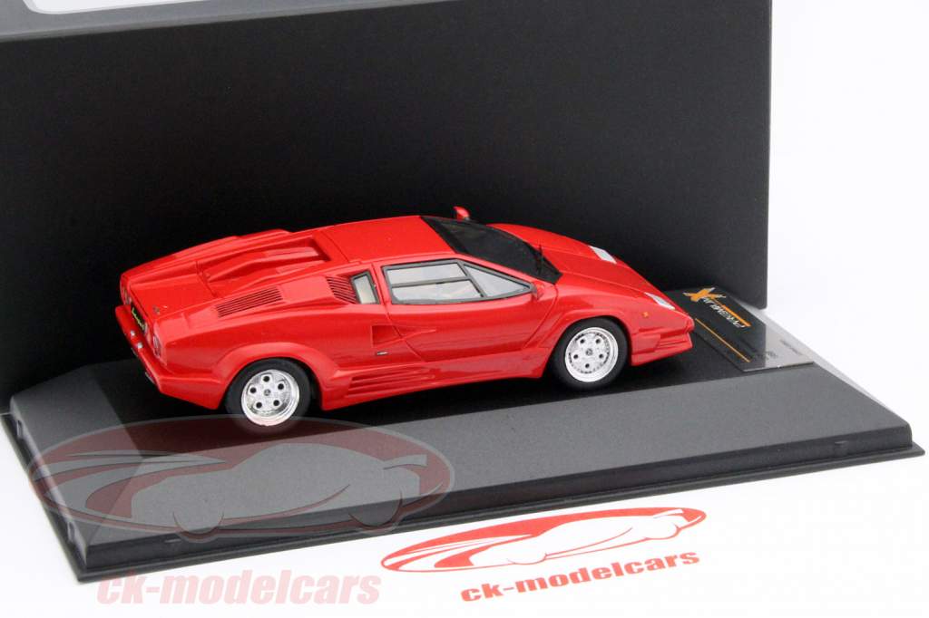 Lamborghini Countach 25th Anniversary år 1989 rød 1:43 Premium X