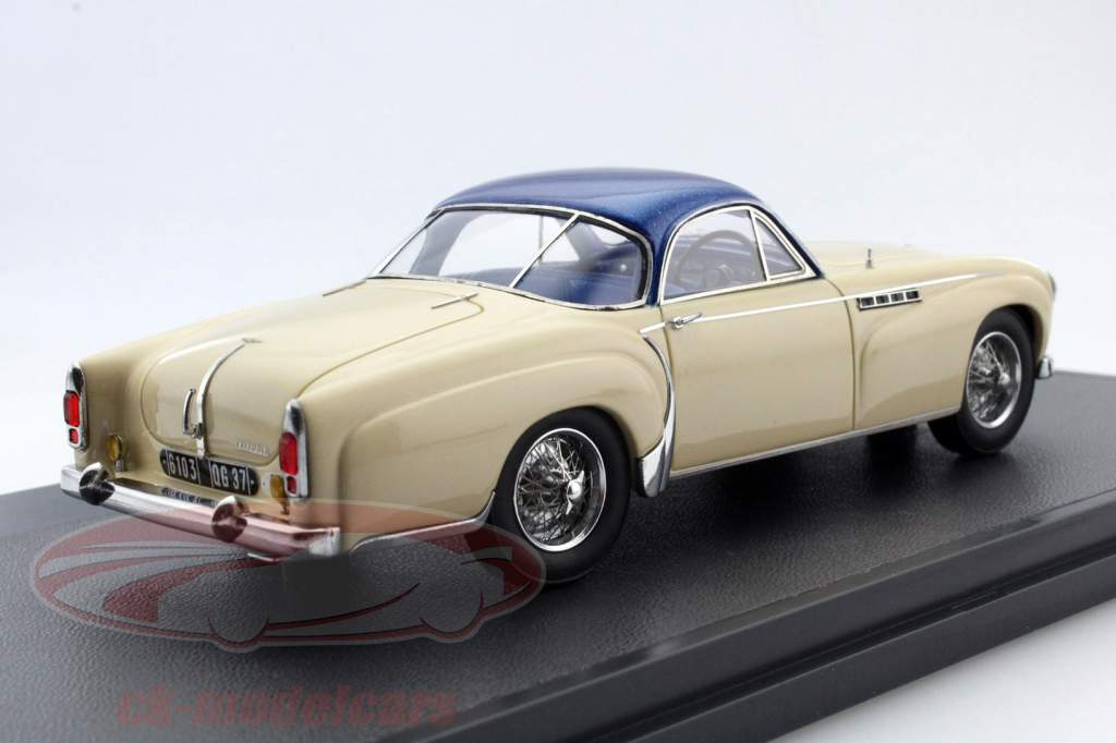 Delahaye 236 Chapron år 1953 blå / elfenben 1:43 Matrix
