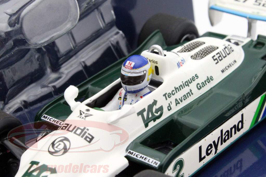 Carlos Reutemann Williams FW07C #2 ganador Bélgica GP fórmula 1 1981 1:43 Minichamps
