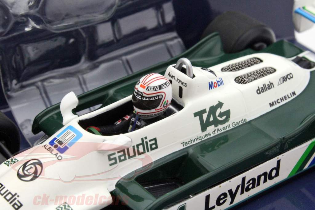 Alan Jones Williams FW07C #1 Winner USA GP formula 1 1981 1:43 Minichamps