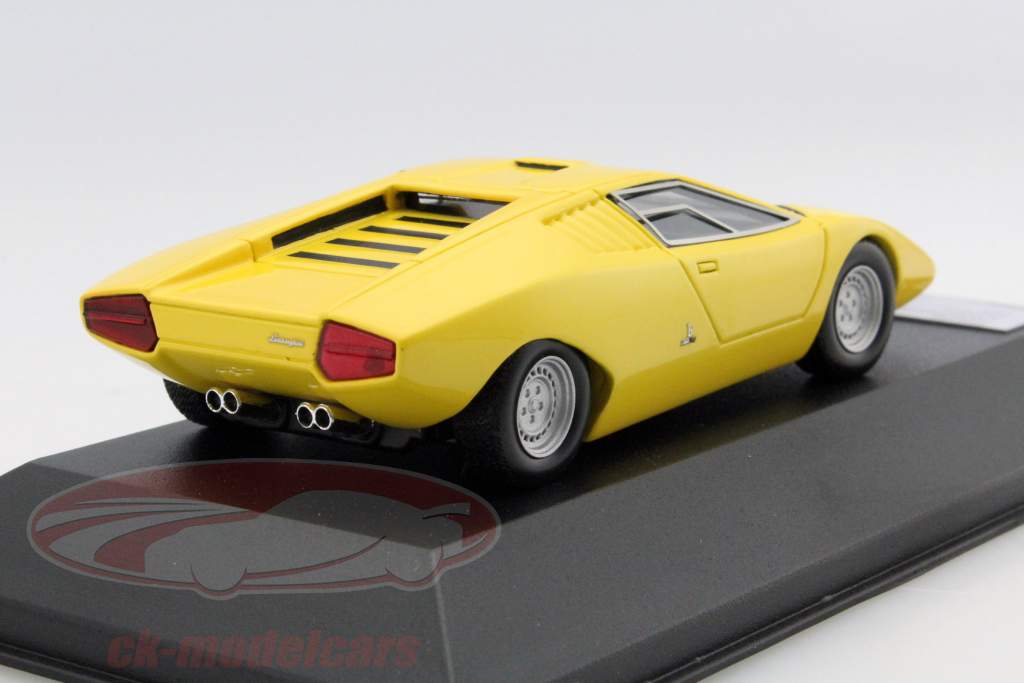 Lamborghini Countach Prototype anno 1971 giallo 1:43 Premium X