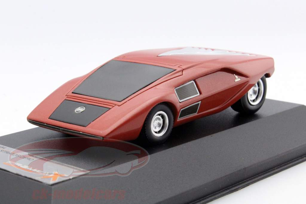 Lancia Stratos Zero Prototype år 1971 kobber 1:43 Premium X