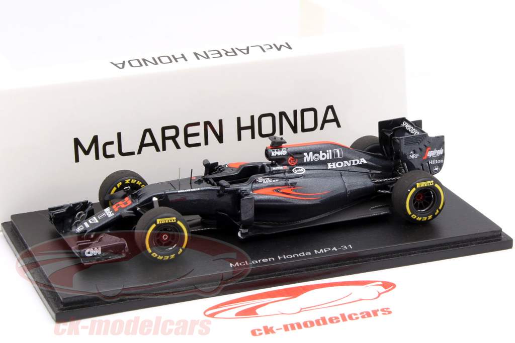 Jenson Button McLaren MP4-31 #22 formula 1 2016 1:43 Spark