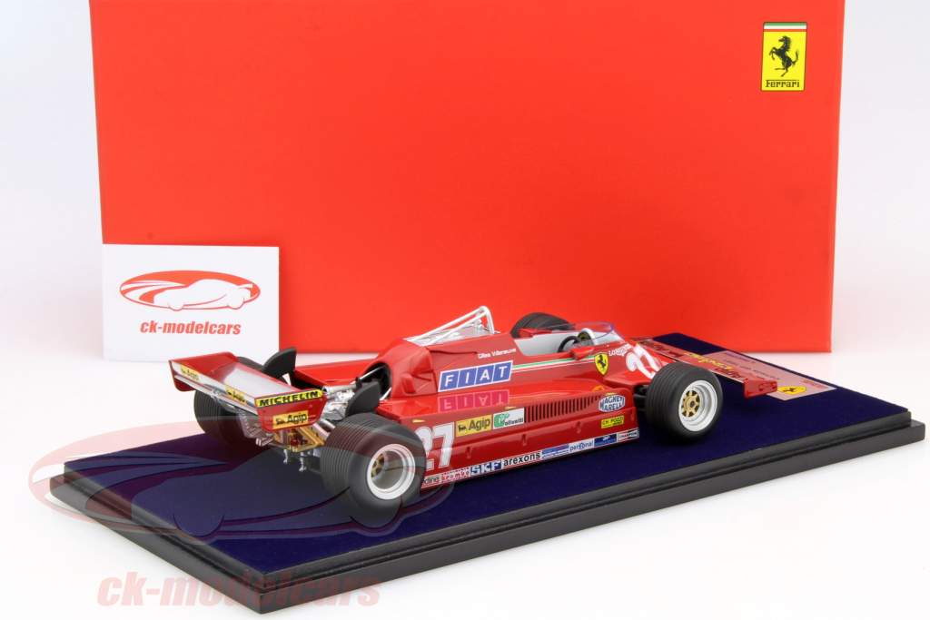 Gilles Villeneuve Ferrari 126CK #27 Canadá GP fórmula 1 1981 1:18 LookSmart