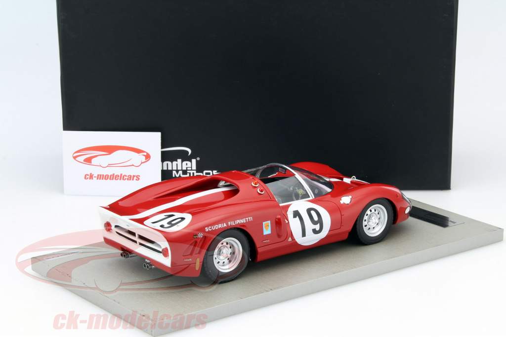 Ferrari 365 P2 #19 24h LeMans 1966 Mairesse, Müller 1:18 Tecnomodel