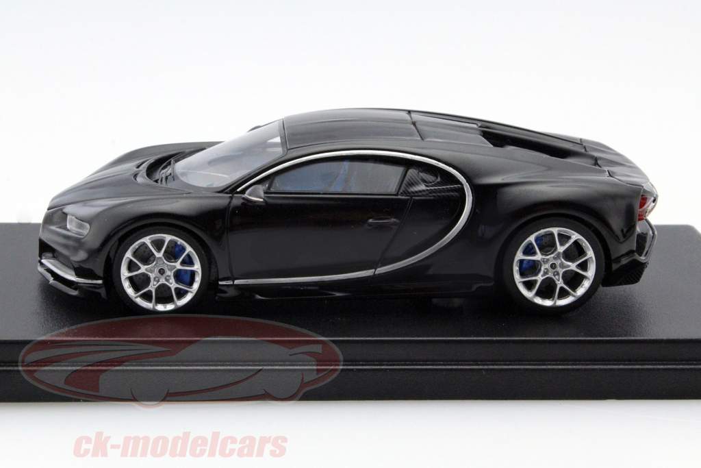 Bugatti Chiron モーター ショー ジュネーブ 2016 ブラック 1:43 LookSmart