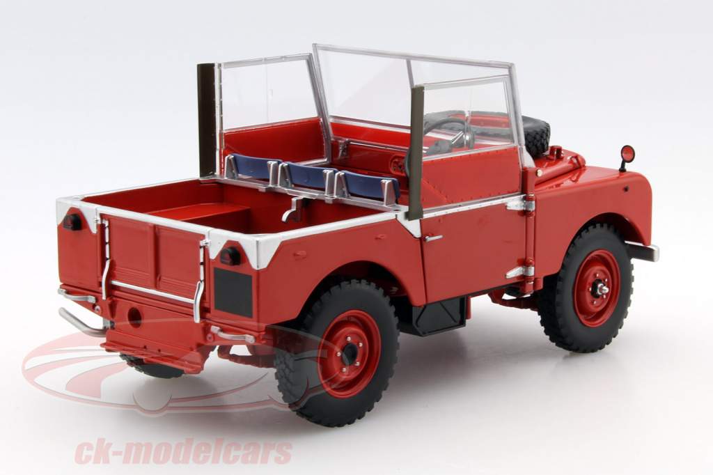 Land Rover Serie I année 1948 rouge 1:18 Minichamps
