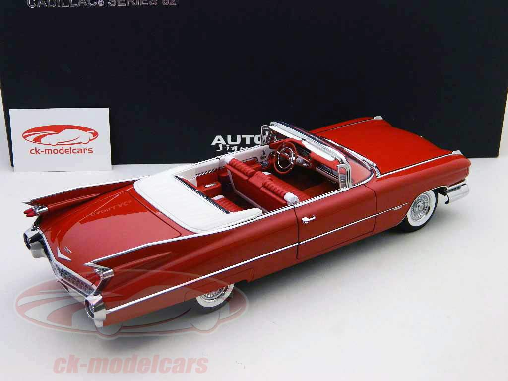 Autoart CADELLAC SERIES 62　1/18（赤） AUTOart 1:18 Cadillac Series 62 Eldorado Convertible Bj