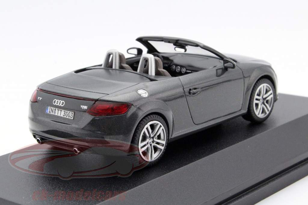 Audi TT Roadster nano gris 1:43 Kyosho