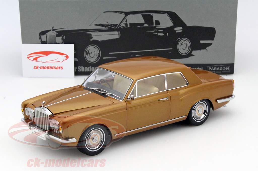 Rolls Royce MPW 2 Двери Coupe RHD год 1968 бронза 1:18 ParagonModels