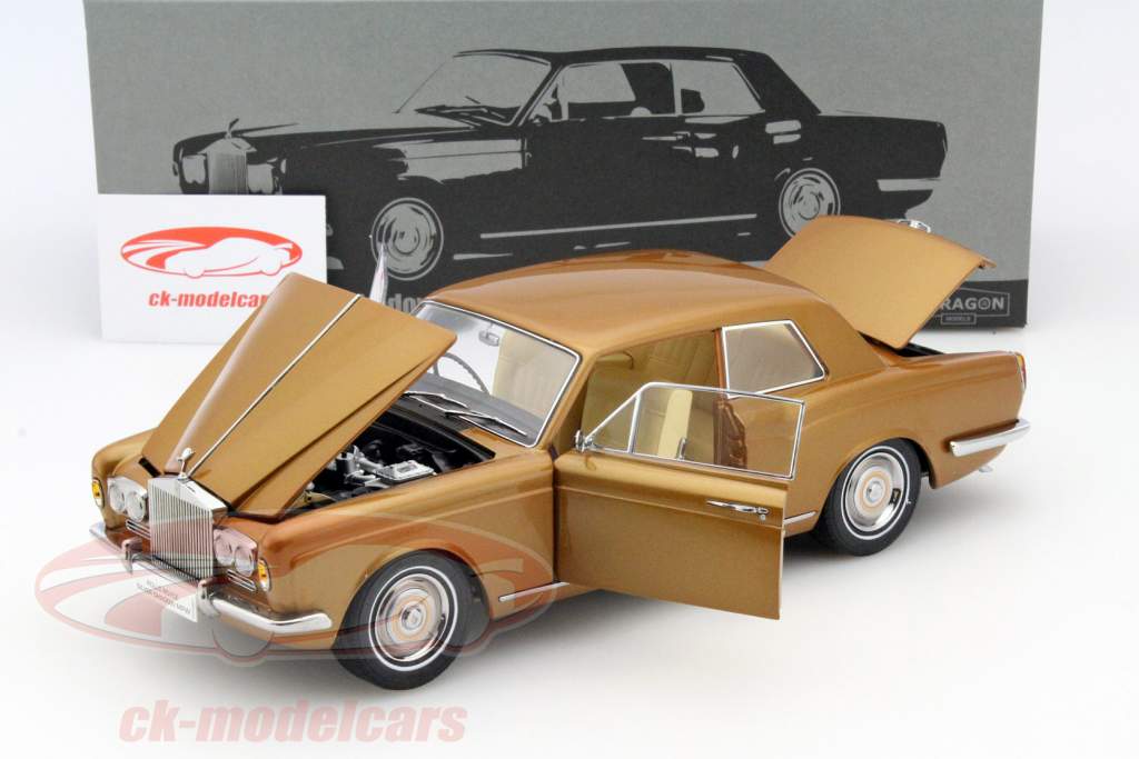 Rolls Royce MPW 2 Двери Coupe RHD год 1968 бронза 1:18 ParagonModels