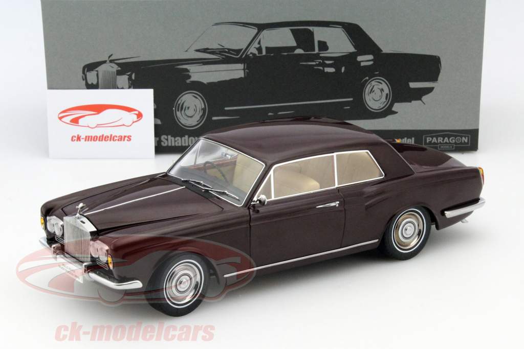 Rolls Royce MPW 2 Puertas Coupe RHD año 1968 borgoña 1:18 ParagonModels