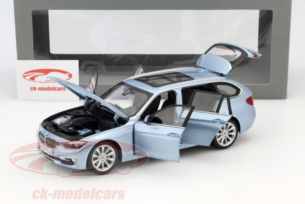 BMW 3 Series Touring (F31) Year 2012 liquid blue 1:18 ParagonModels