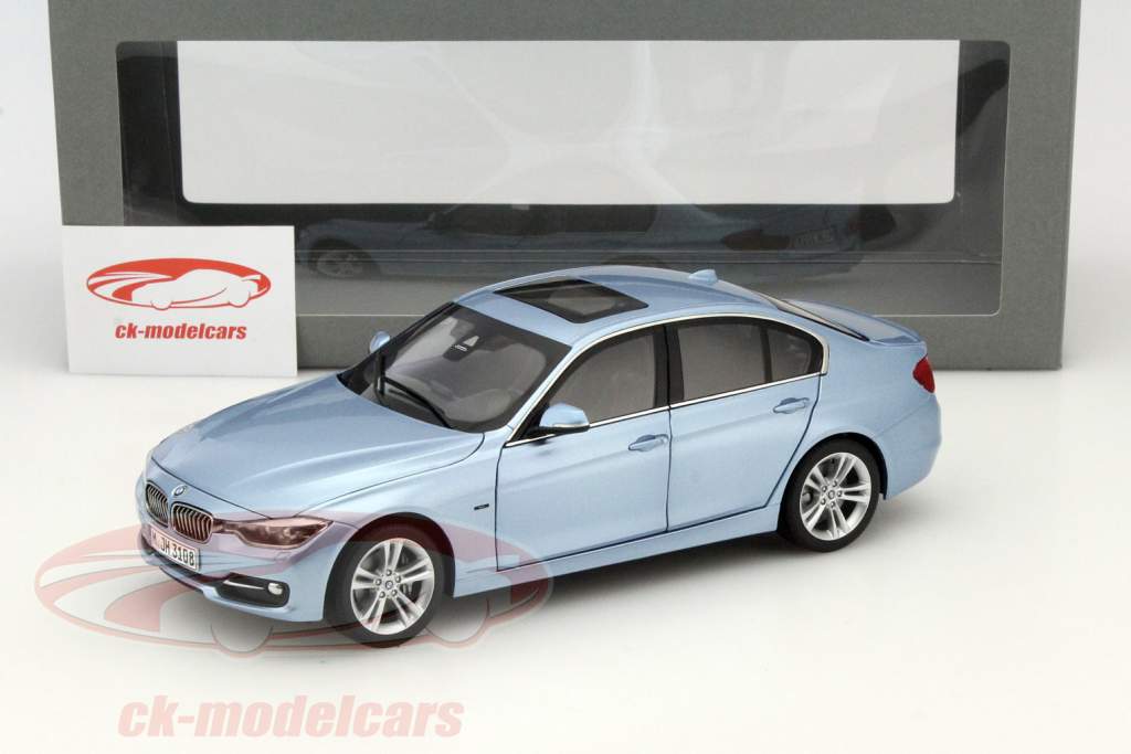 BMW 3 Series (F30) anno 2012 liquido blu 1:18 ParagonModels