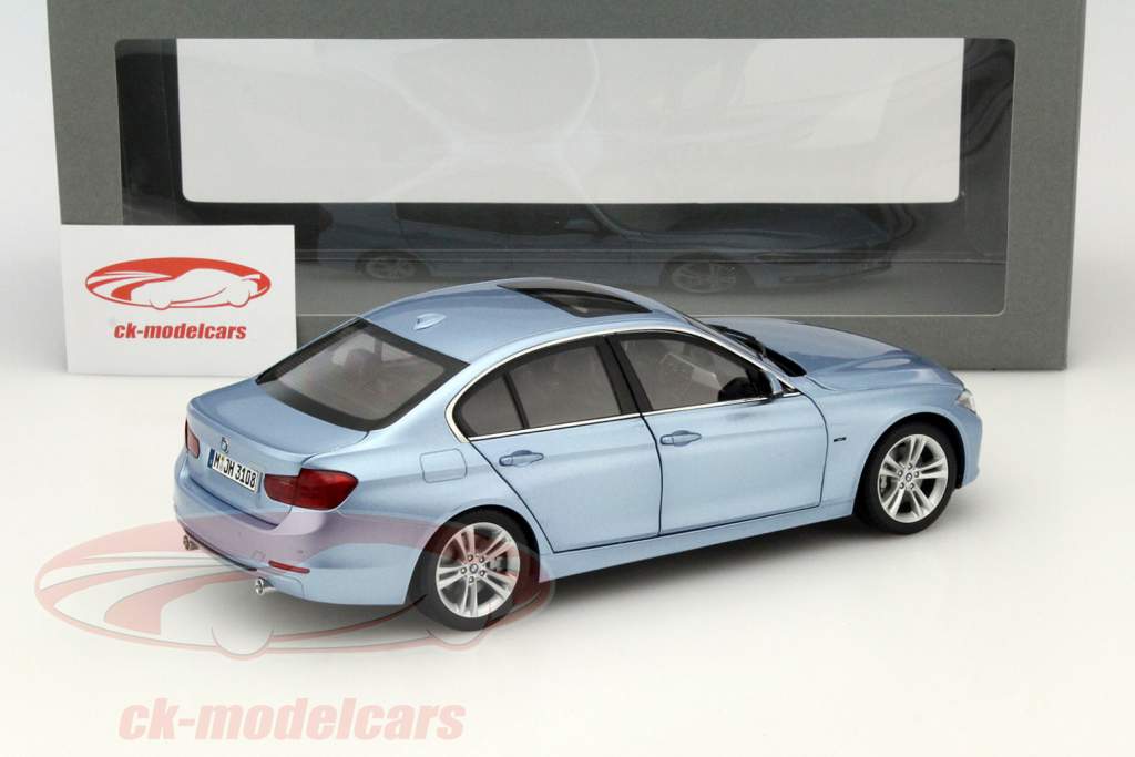 BMW 3 Series (F30) anno 2012 liquido blu 1:18 ParagonModels