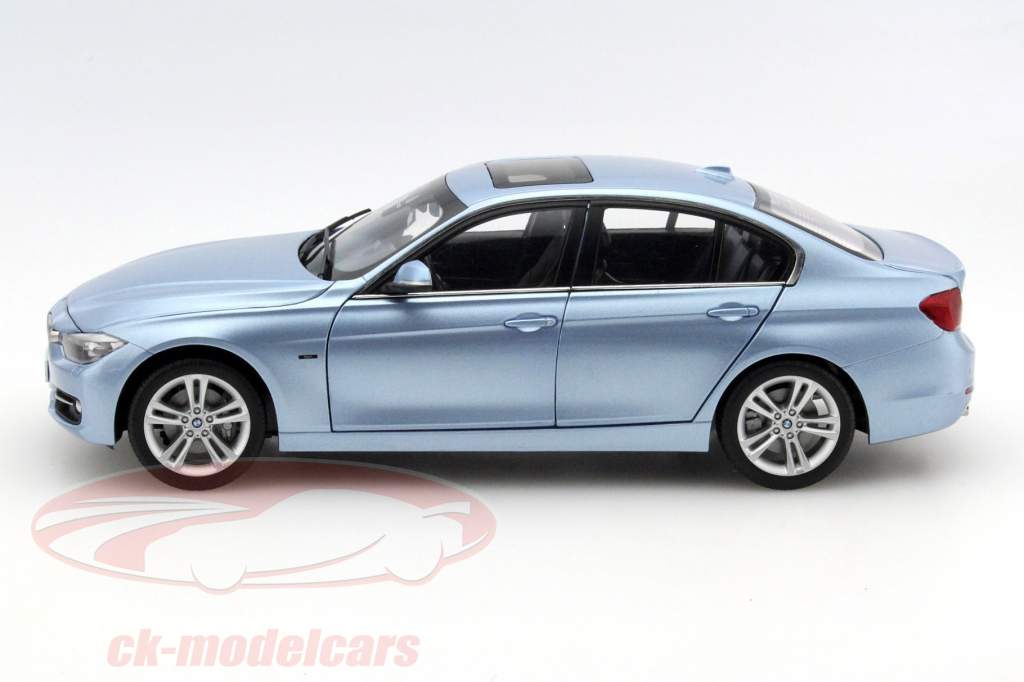 BMW 3 Series (F30) anno 2012 liquido blu 1:18 ParagonModels