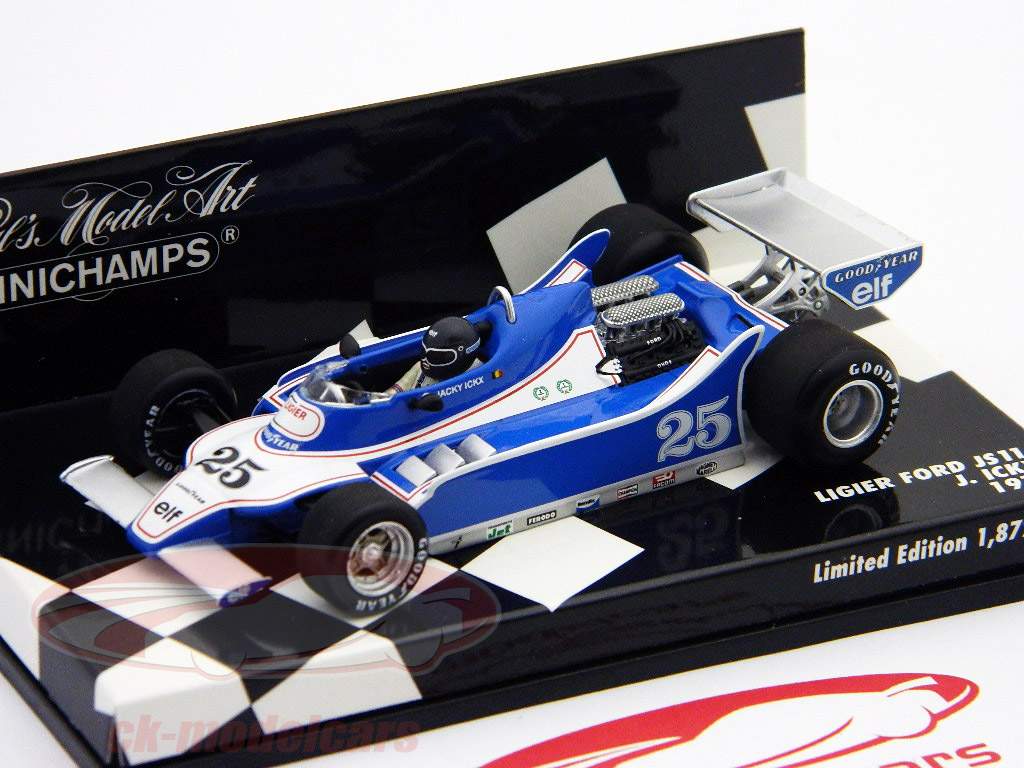 Ligier JS11 Форд Жаки Икс Формула 1 1979 Италия GP 1:43 Minichamps