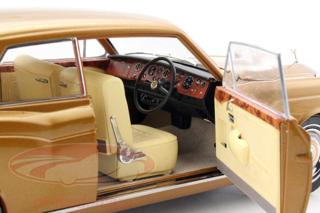Rolls Royce MPW 2 Двери Coupe RHD год 1968 бронза 1:18 ParagonModels