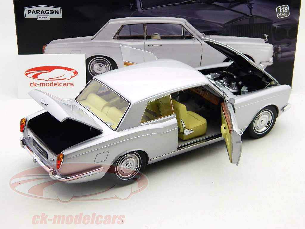 Rolls Royce Coupé année 1971 argent / argent 1:18 Modèles Paragon
