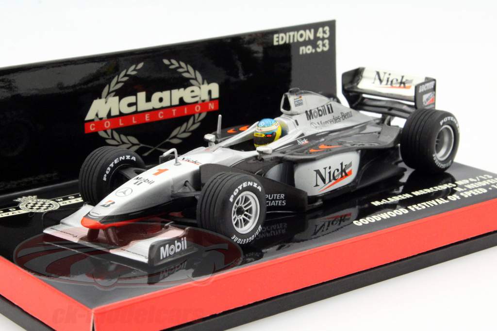 N. Heidfeld McLaren Mercedes MP4/13 #1 Goodwood Festival of Speed 1999 1:43 Minichamps