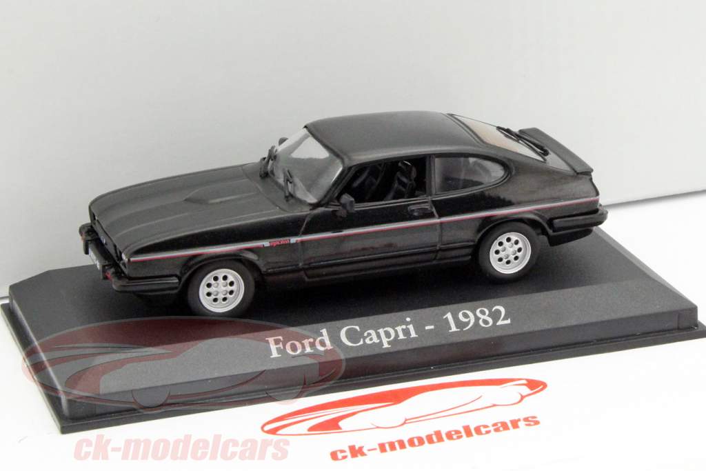 Ford Capri 年 1982 ブラック 1:43 Altaya