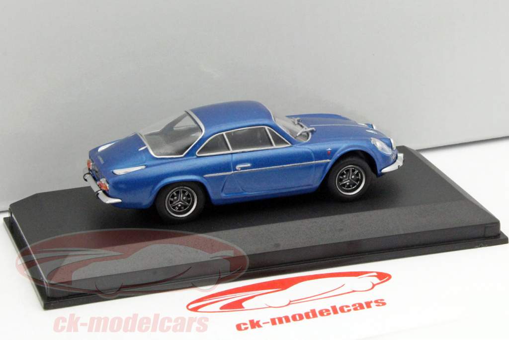 Renault Alpine A110 jaar 1969 blauw 1:43 Altaya