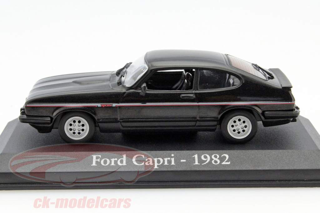 Ford Capri 年 1982 ブラック 1:43 Altaya