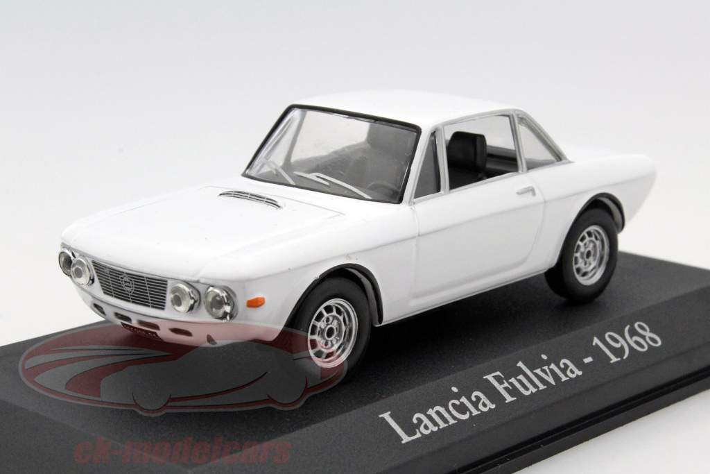 Lancia Fulvia anno 1968 bianco 1:43 Altaya