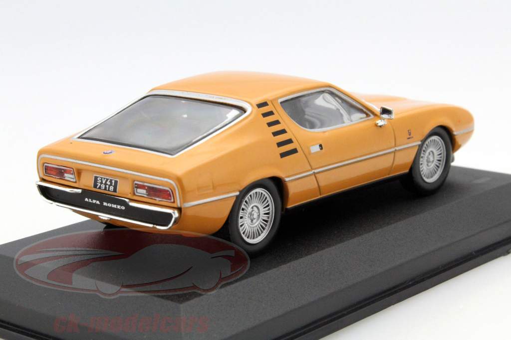 Alfa Romeo år 1970 mørkegul 1:43 Altaya