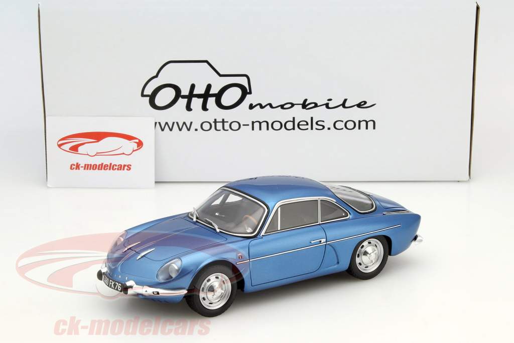 Alpine A110 Berlinette ano 1963 azul 1:18 OttOmobile