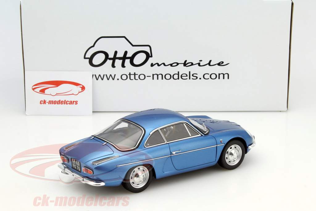 Alpine A110 Berlinette ano 1963 azul 1:18 OttOmobile