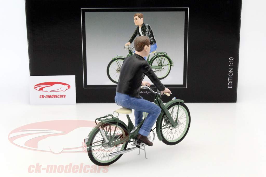 NSU Quickly met Fahrerfigur 1:10 Schuco