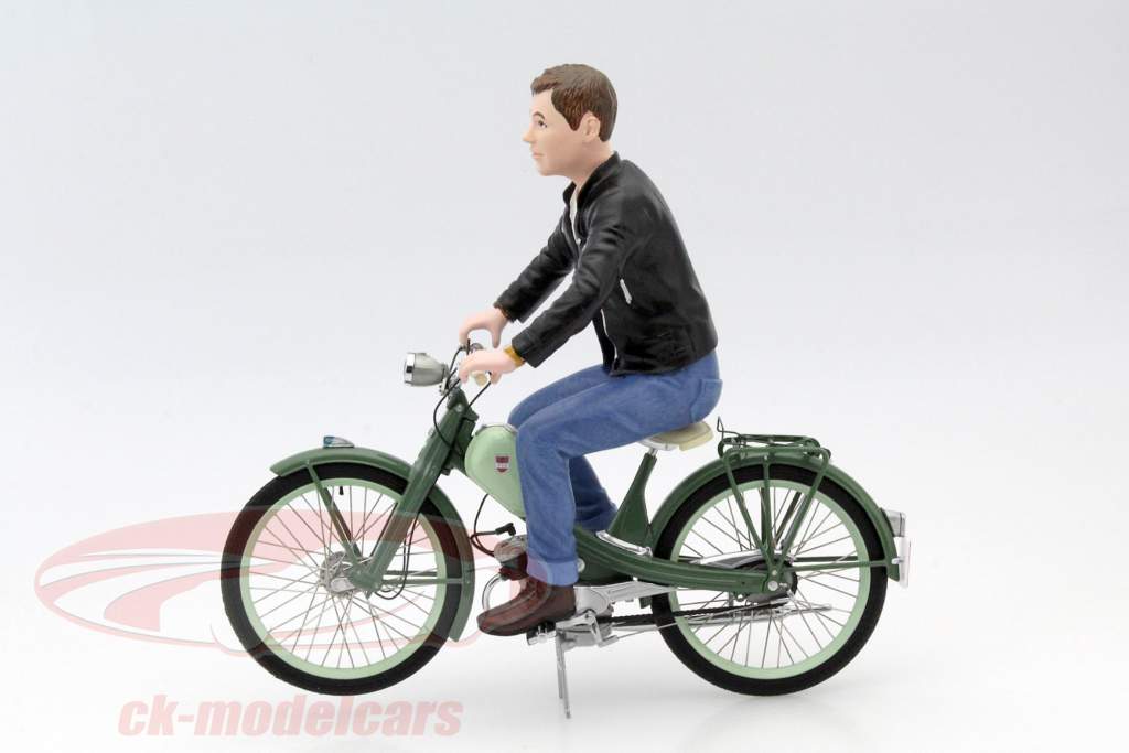 NSU Quickly avec Fahrerfigur 1:10 Schuco