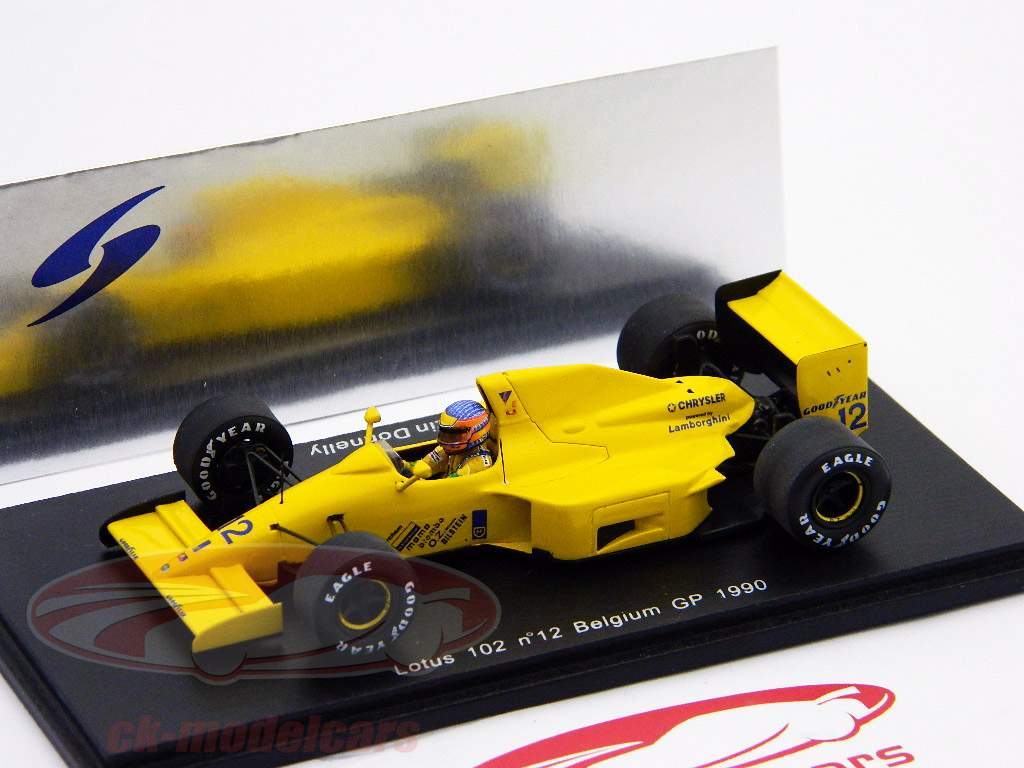 Spark 1:43 Martin Donnelly Lotus 102 F1 Belgium GP 1990