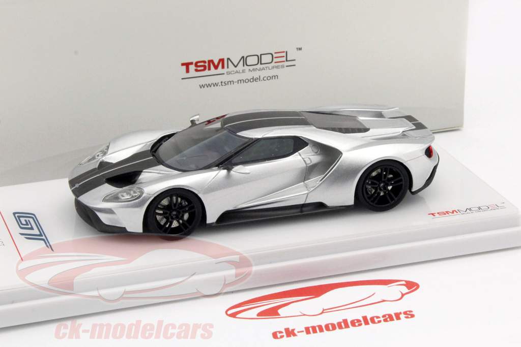 Ford GT Chicago 車 ショー 2015 銀 1:43 TrueScale