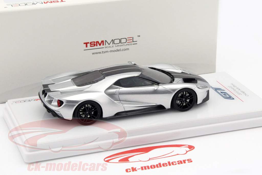 Ford GT Chicago 車 ショー 2015 銀 1:43 TrueScale