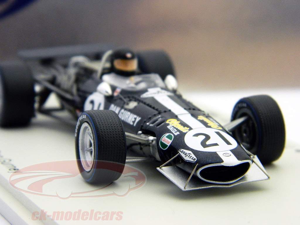 Spark 1:43 Dan Gurney Eagle T1G #21 F1 Italian GP 1968 S1798