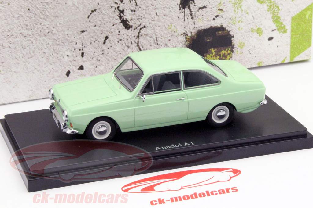 Anadol A1 Year 1966 bright green 1:43 AutoCult