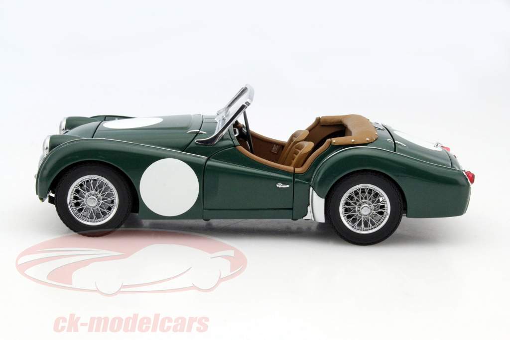 Triumph TR3A vert 1:18 Kyosho