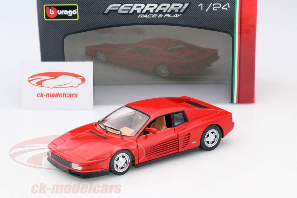 Ferrari Testarossa 红 1:24 Bburago