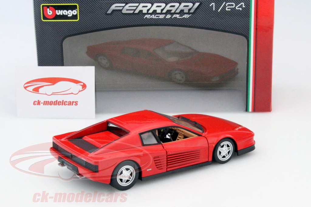 Ferrari Testarossa rosso 1:24 Bburago