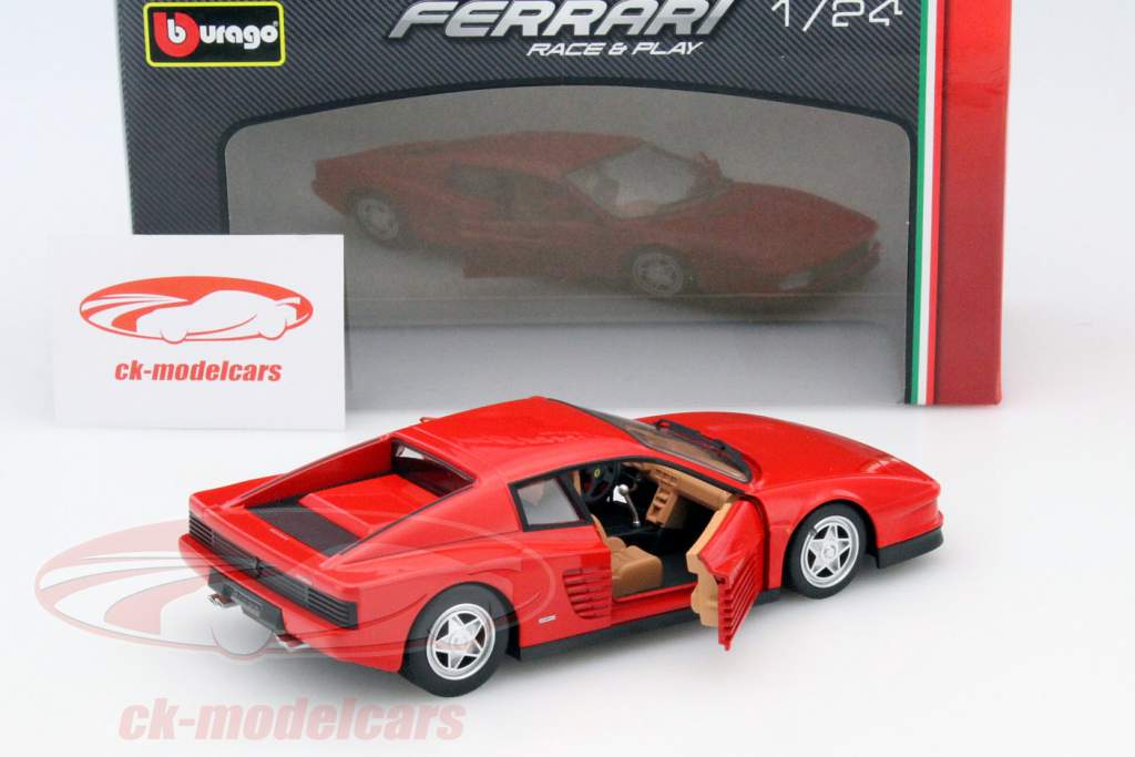 Ferrari Testarossa rosso 1:24 Bburago