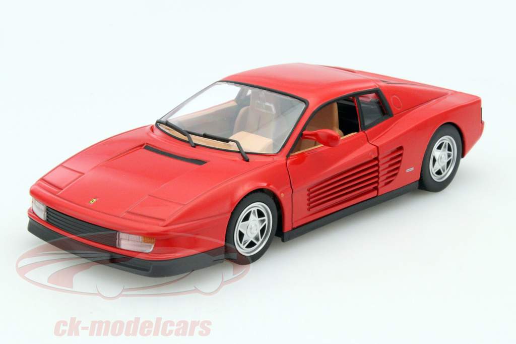 Ferrari Testarossa rosso 1:24 Bburago